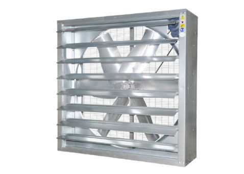 قطعات یدکی، لاستیک 1.1kw 44000m3 / ساعت گلخانه فن جداره، 1380mm * 1380mm * 400MM