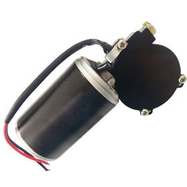 کرم DC موتور دنده 12V / 24 V آهنربای دائم صنعتی برای حلقه پهن بالا گشتاور