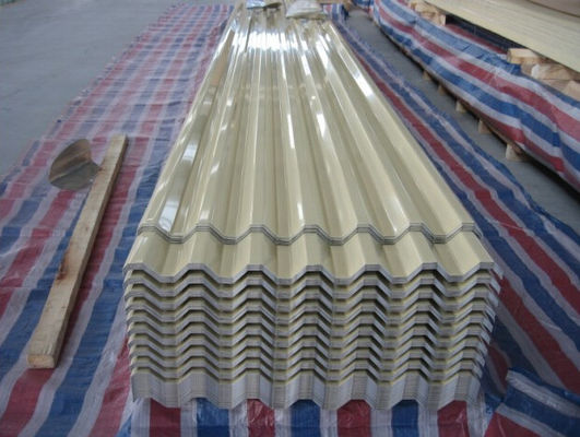 ذوزنقه ای PREPAINTED بام، فولاد گالوانیزه ورق ضد خوردگی