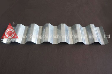 گالوانیزه عرشه فولادی طبقه فولادی رول تشکیل محصولات 0.4MM - و 0.8mm