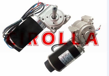 60W 24V سر و صدای کم قلم مو دنده موتور برای خودرو درب کشویی 1 سیگنال، 40 پالس شرکت Honeywell رمزگذار