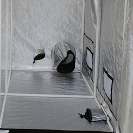 120x120x200cm گلخانه هیدروپونیک مایلار رشد پناه با 95٪ بازتاب نور