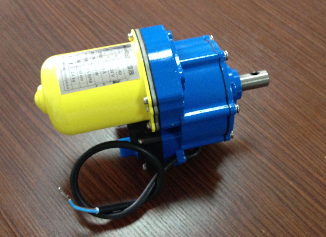 40W گلخانه سر و صدای کم رول آپ موتور برای باز کردن / بستن پنجره، 50Nm